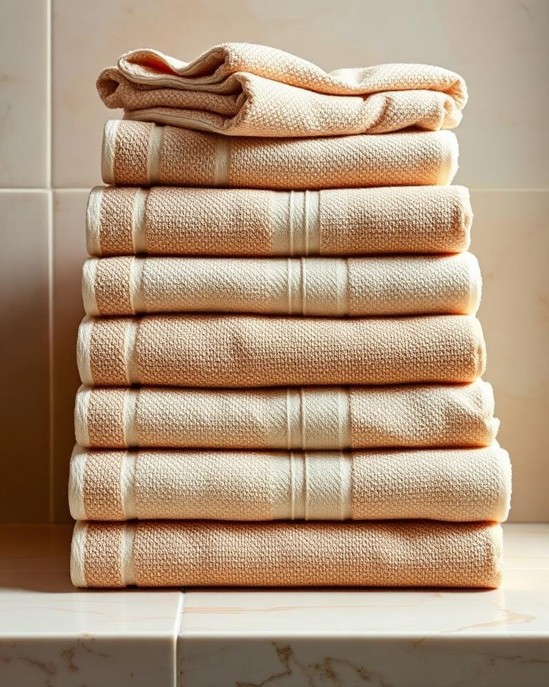 Towels and bathrobes